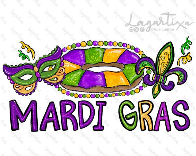 Mardi gras carnival vector illustration tradução é em francês para