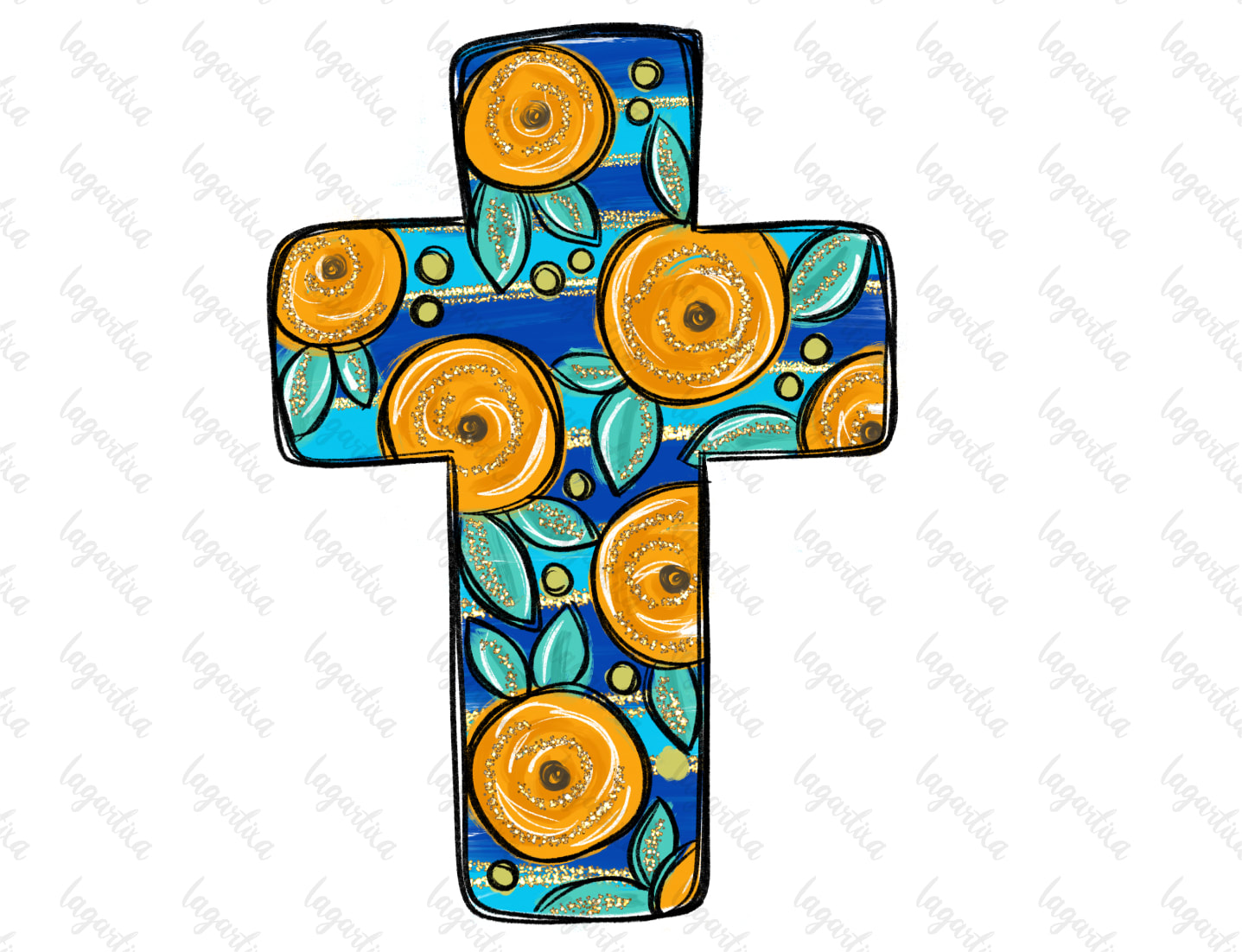 stained glass cross clip art